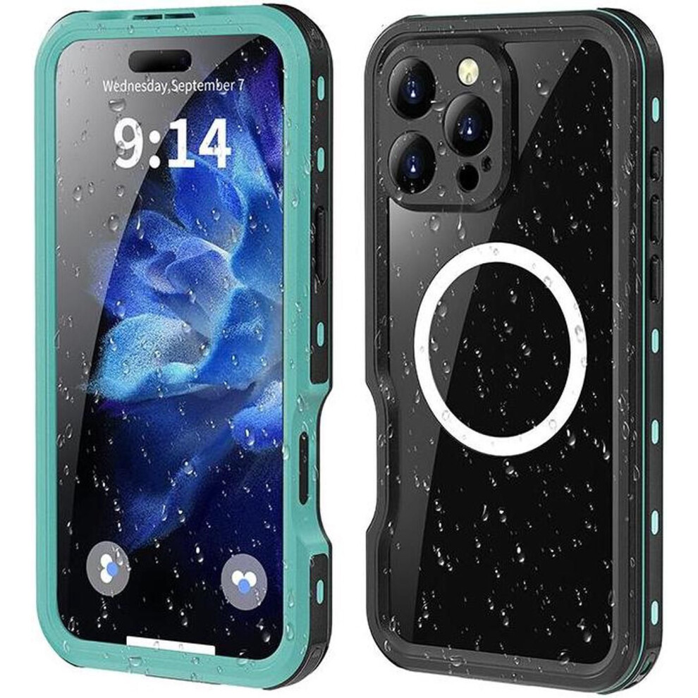 Waterproof Case For Iphone 16 Pro Max 6.7 Inch With Magsafe Snowproof,Dustproof And Shockproof, Ip68 Certified Full Body Protection Fully Sealed Under 609808390704