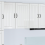 VidaXL vidaXL Dishwasher Panel Lucca High Gloss White 50 x 31 x 80 cm 1