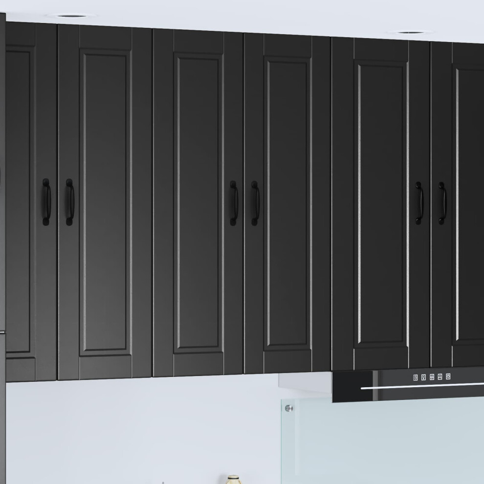 Vidaxl Dishwasher Panel Black 60 X 31 X 100 Cm Engineered Wood