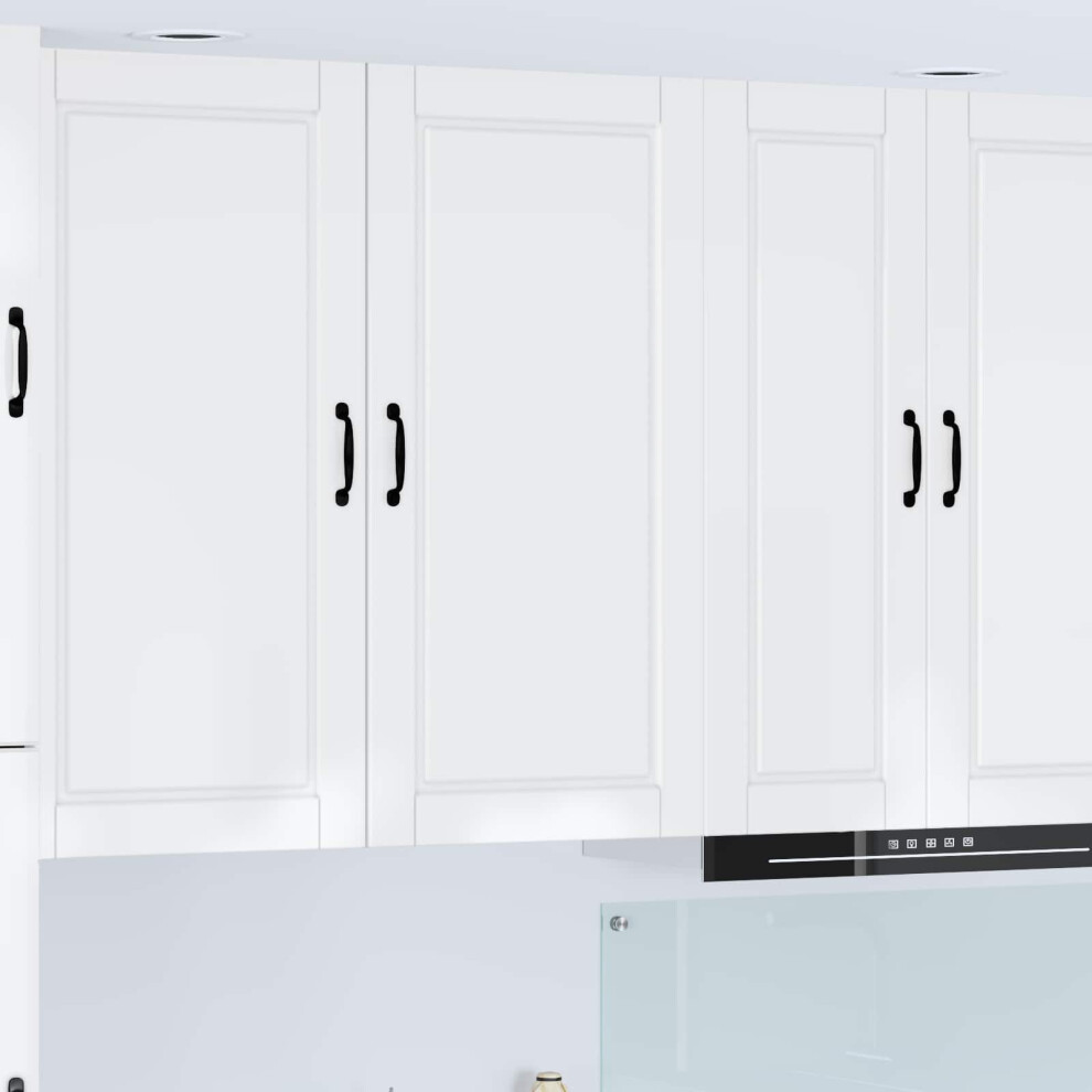 Vidaxl Dishwasher Panel With Shelf High Gloss White 50 X 31 X 100 Cm - Image 3