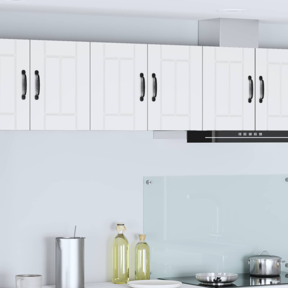 Vidaxl Dishwasher Panel Lucca White 30 X 31 X 40 Cm Engineered Wood