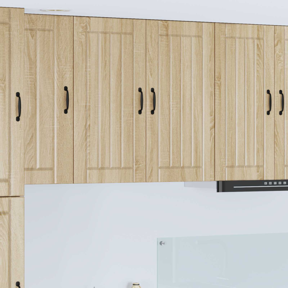 Vidaxl Dishwasher Panel Lucca Sonoma Oak 80 X 31 X 80 Cm