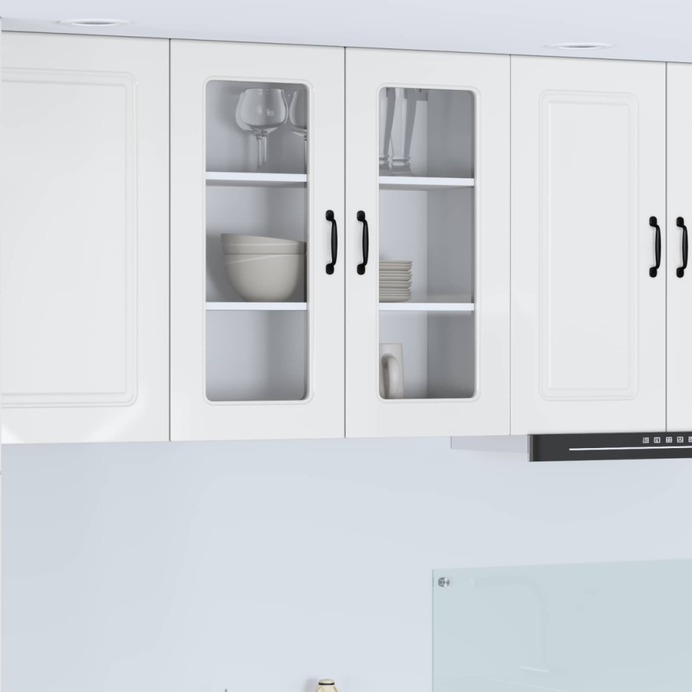 Vidaxl Dishwasher Panel Kalmar High Gloss 80 X 31 X 80 Cm White