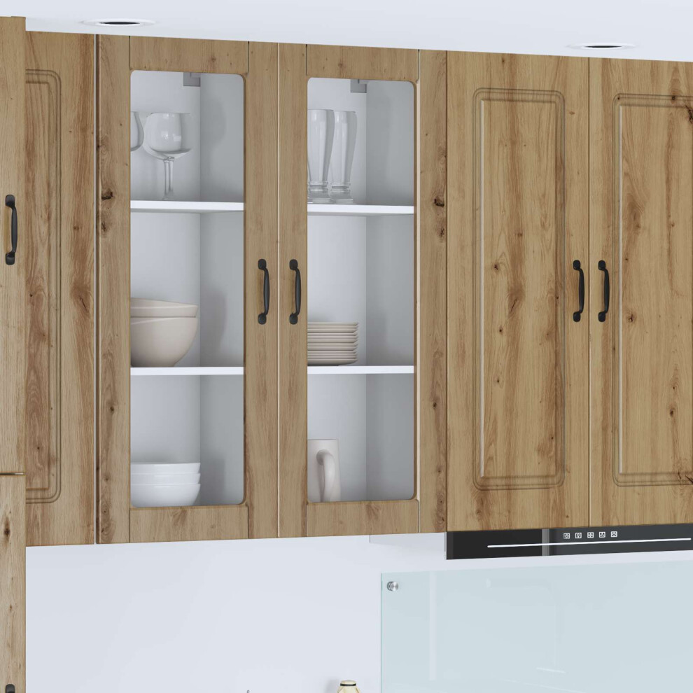 Vidaxl Kitchen Wall Cabinet White 40 X 31 X 100 Cm Engineered Wood - Image 2