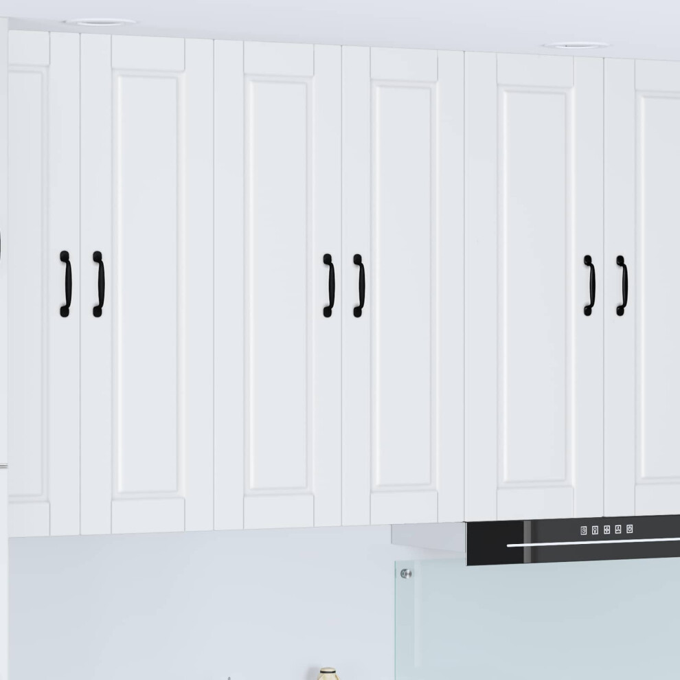Vidaxl Kitchen Wall Cabinet High Gloss White 60 X 31 X 100 Cm - Image 3