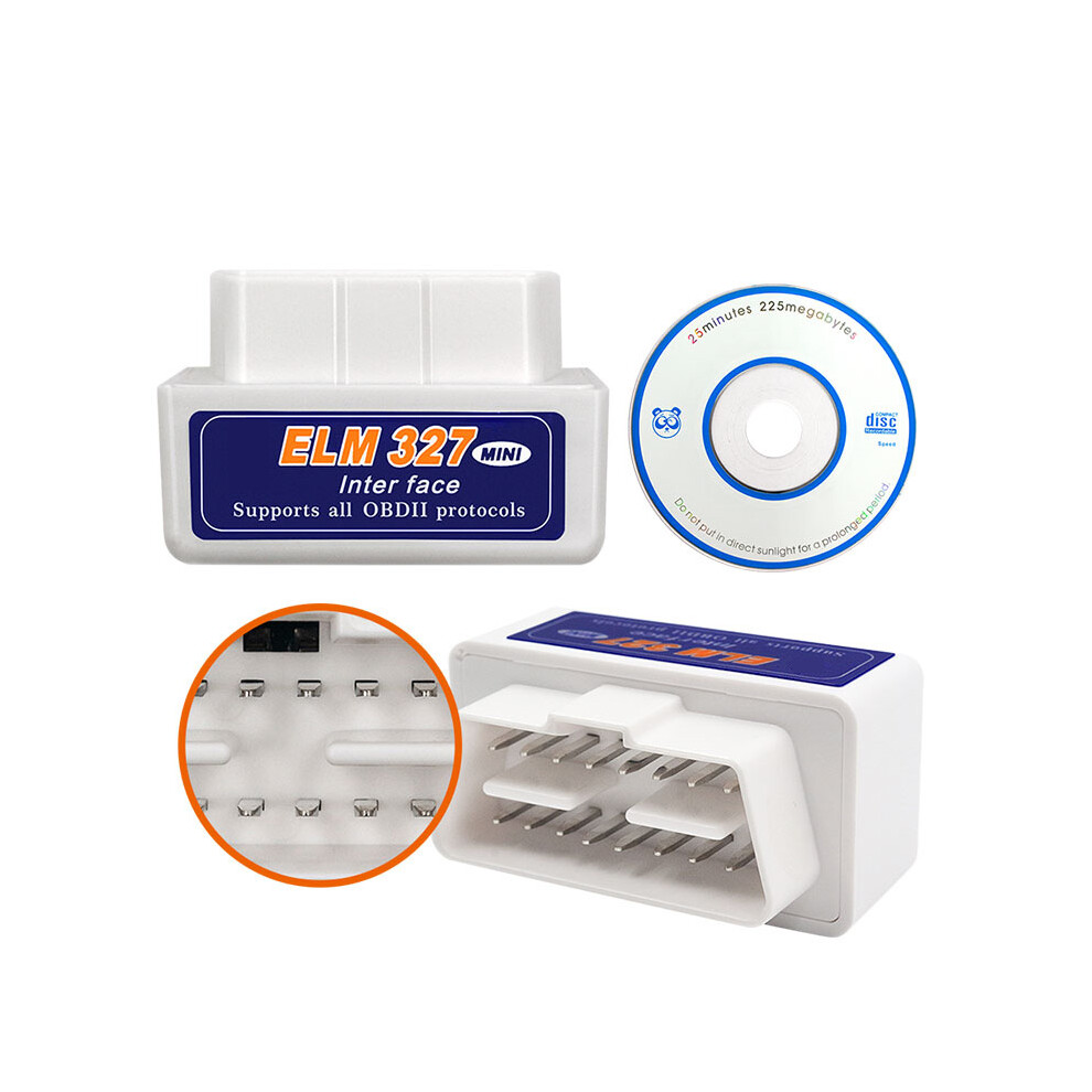 Bluetooth Diagnostic Mini Elm327 V2.1 Obd2 Ii Car Interface Scanner 110691666673
