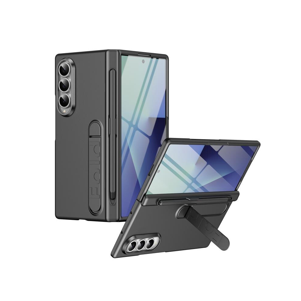 Compatible Gift Samsung Galaxy Z Fold4 Flame Case With Pen (Gray):For Samsung Galaxy Z Fold4 Gray 8023556359240