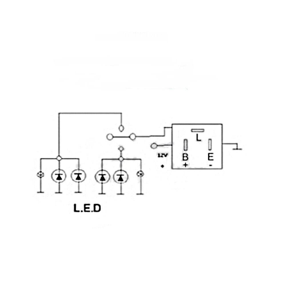 3Pin Car Flasher Relay Fix Led Turn Signal Hyper Flash Cf13 Cf13jl Ep34 Light 110691666789