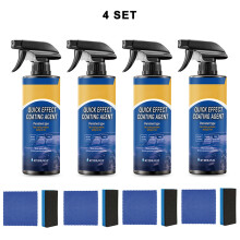 (4 Set) Quick Effect Coating Agent Set 120ML Multi-Functional Ceramic Car Coating Spray