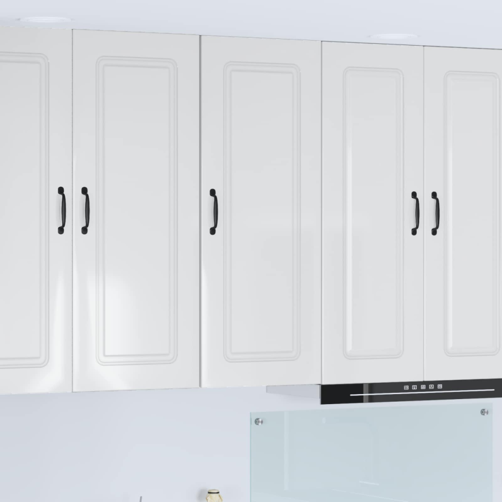 Vidaxl Dishwasher Panel Kalmar High Gloss 40 X 31 X 100 Cm White