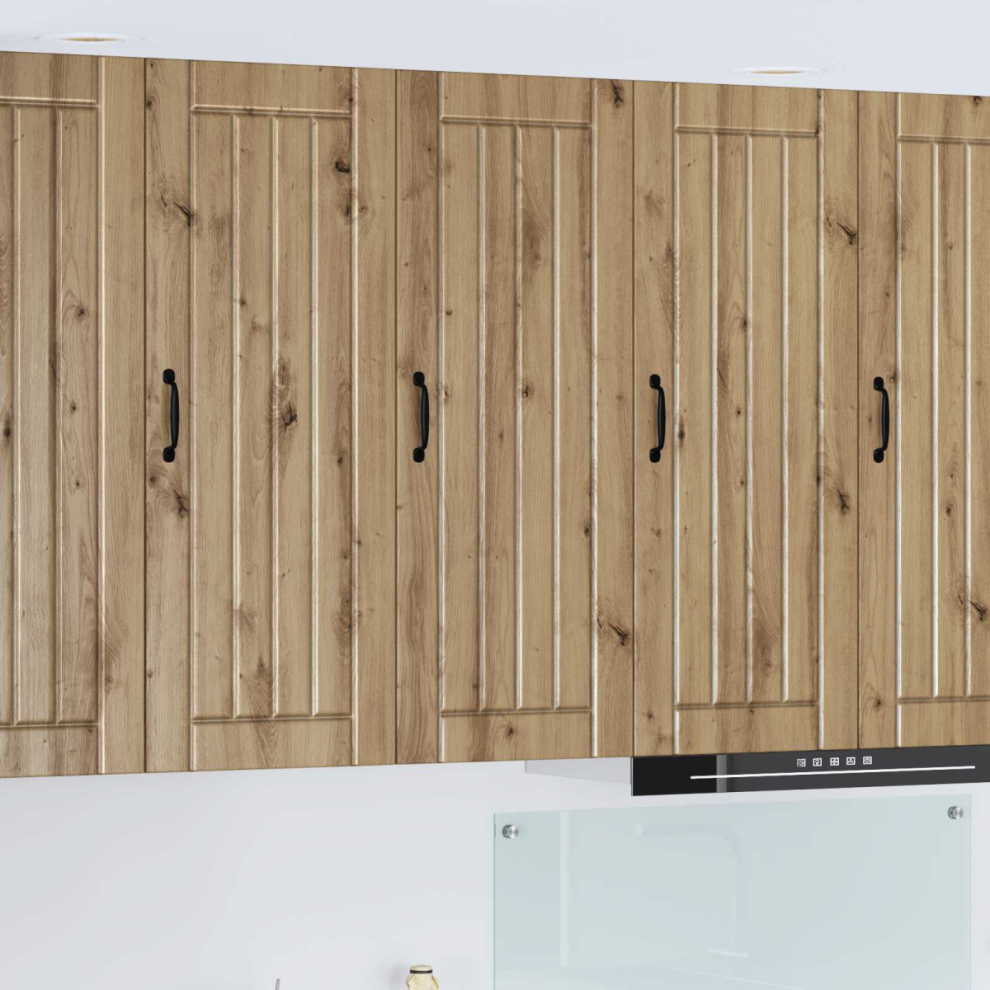 Vidaxl Dishwasher Panel Lucca Artisan Oak 40 X 31 X 100 Cm