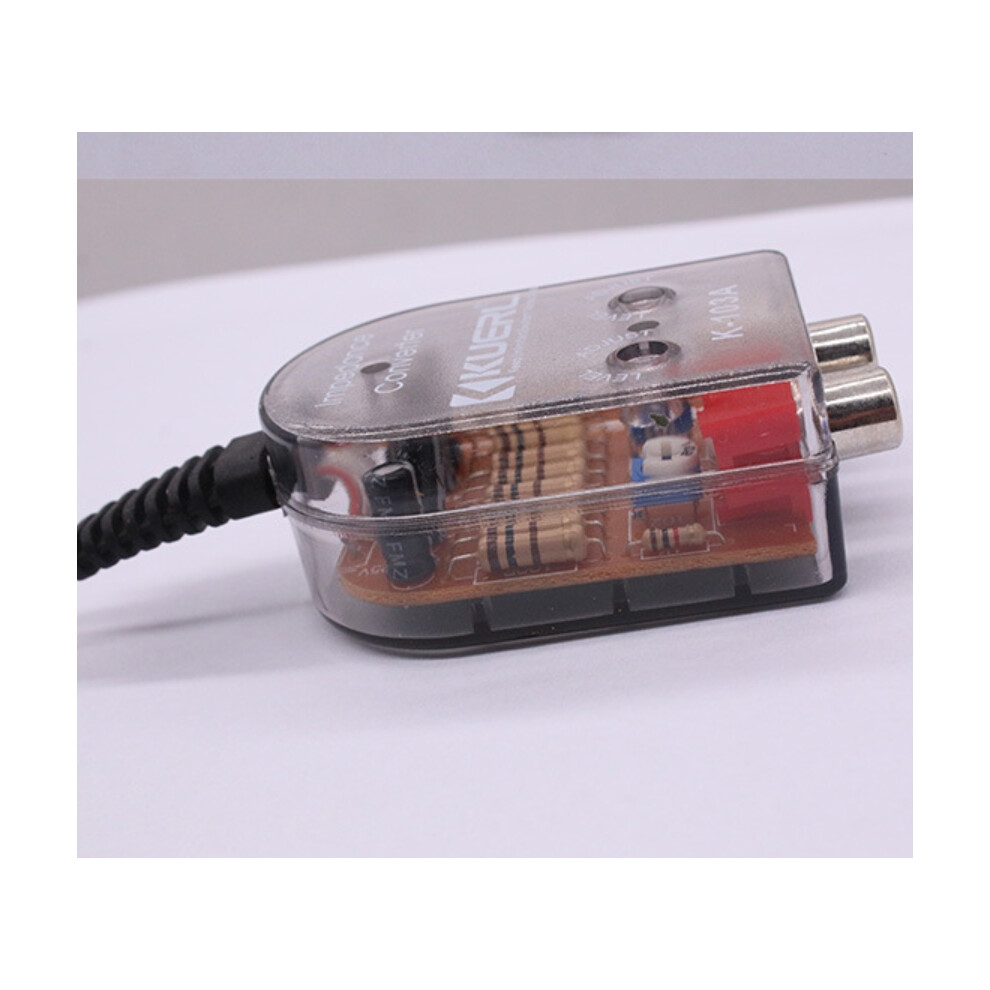 Rca Speaker Line Car Stereo Radio High To Low Amplifier Impedance Converter 123643762989