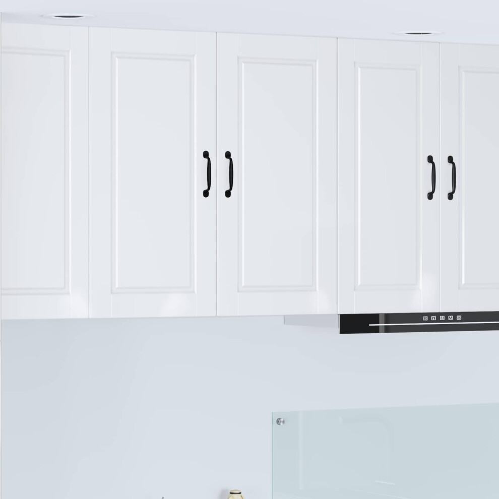 vidaXL Wall Cabinet PORTO High Gloss White 80 x 31 x 80 cm - Image 3