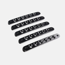 (Black) Aluminum Tailgate Door Handle Trim for Jeep Wrangler JK 2007-2018