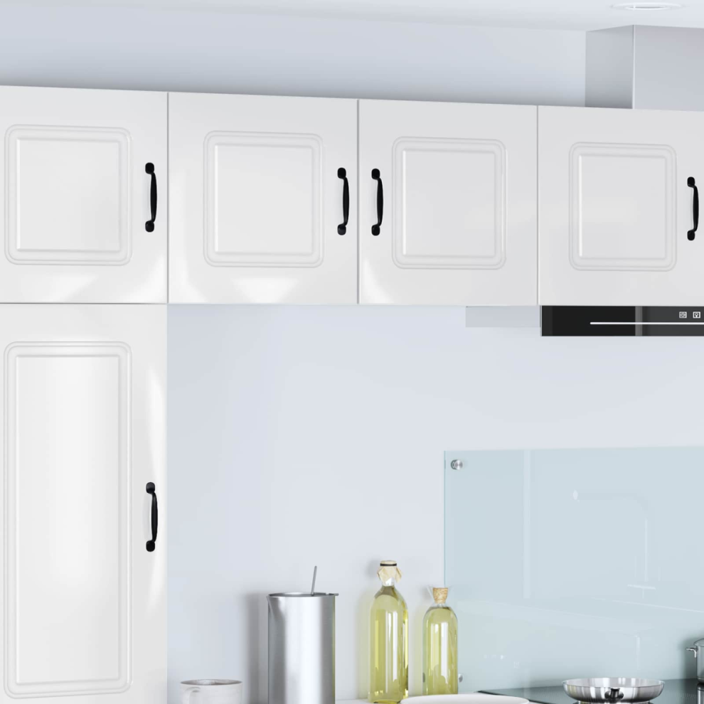 Vidaxl Dishwasher Panel Kalmar High Gloss 40 X 31 X 40 Cm White