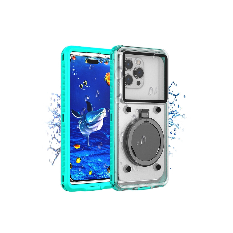 33Ft 10M Diving Ip68 Waterproof Phone Case Compatible Gift Phones Under 6.6 Inches (Blue): Blue 5207287341139