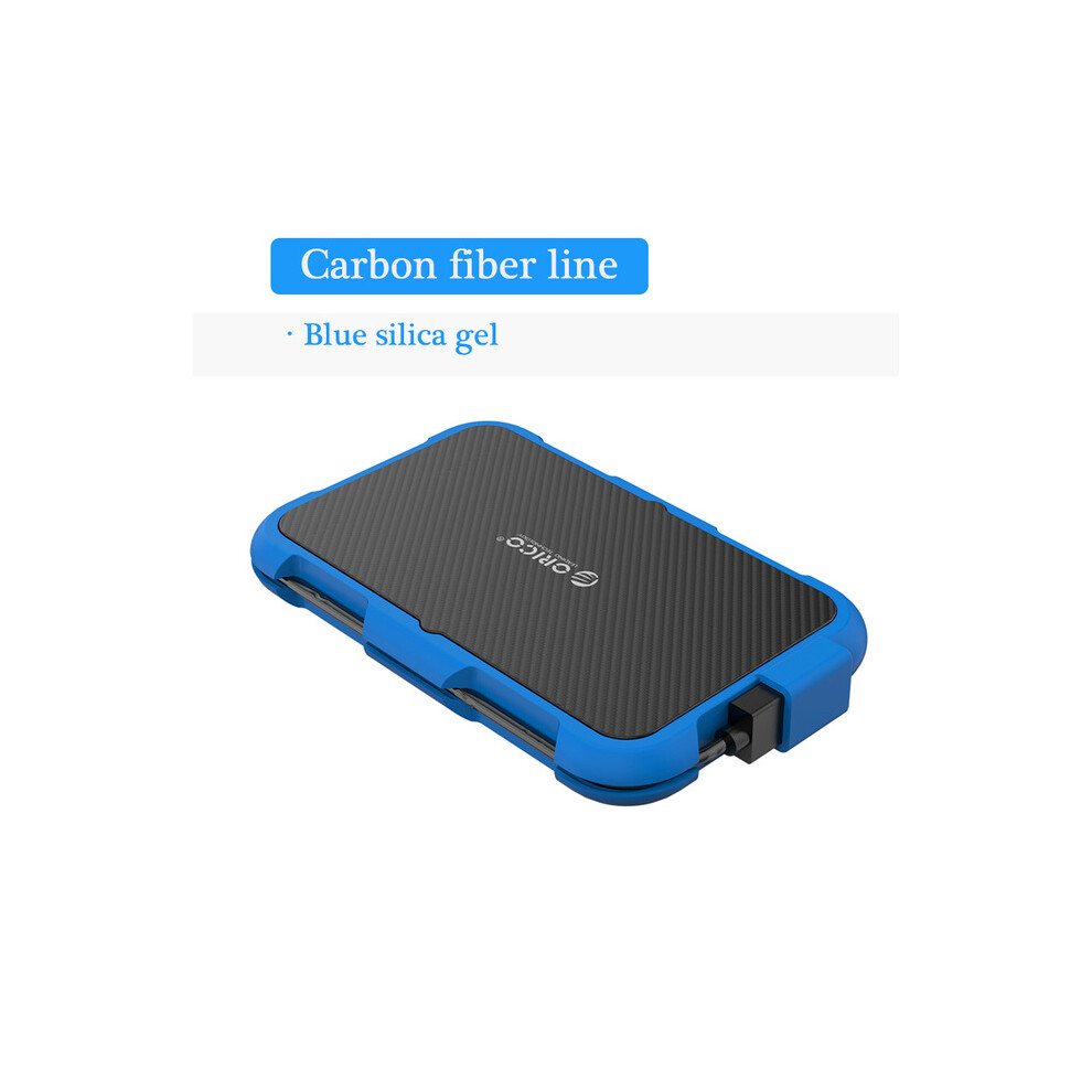 ( Carbon Fiber Line) Orico 2.5" Hdd Enclosure Usb 3.0 To Sata Hard Drive Adapter Case Support Uasp Trim 4Tb Blue 110691701244