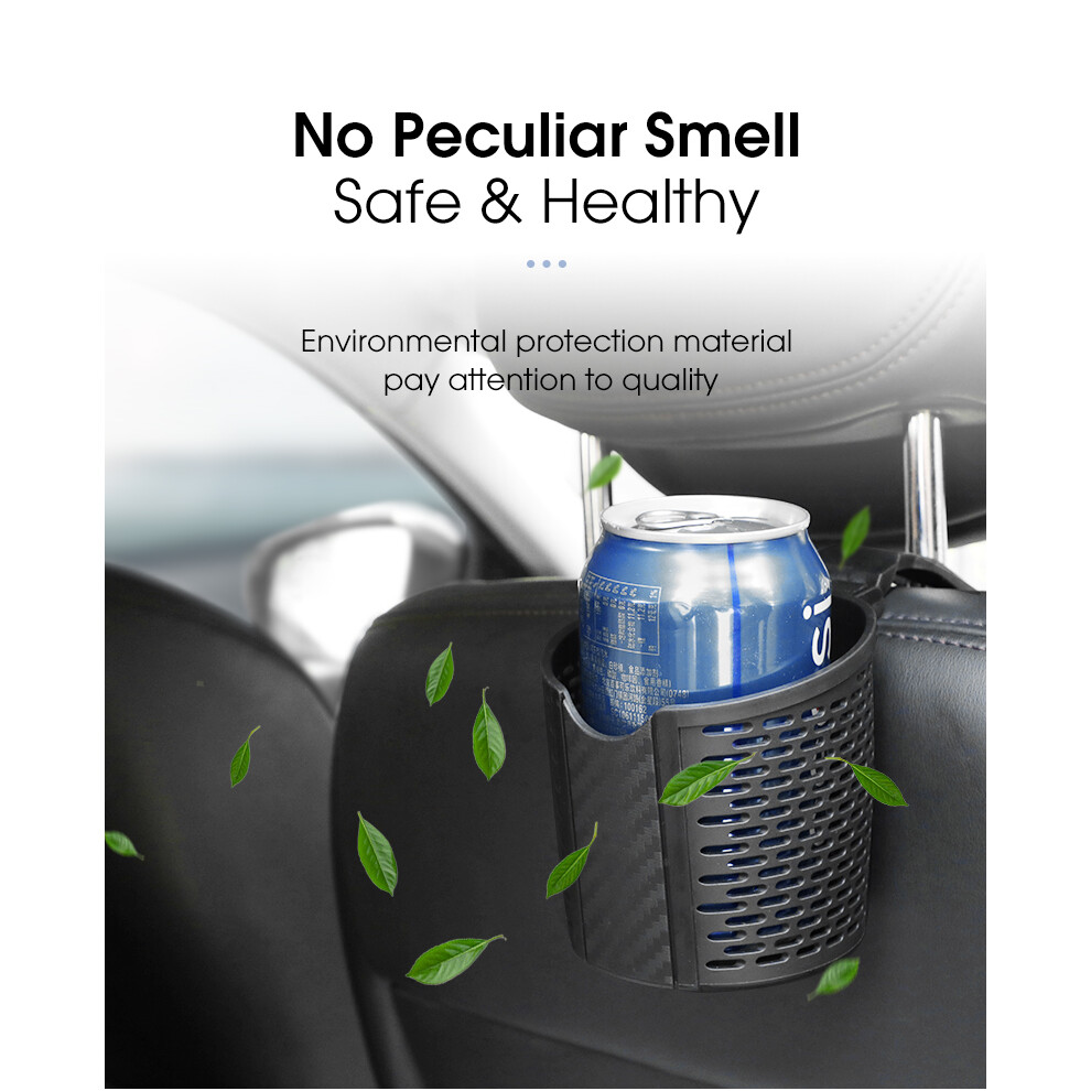 Car Cup Holder Seat Back Hook Organize Storage Basket Phone Holder Universal Car 110691678317