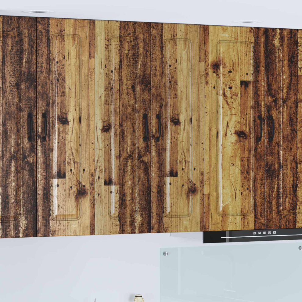 vidaXL Wood Kitchen Wall Cabinet - 100 x 60 x 31cm - Brown - Image 3