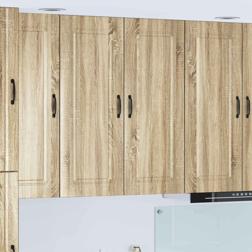 Vidaxl Dishwasher Panel Kalmar Sonoma Oak 80 X 31 X 100 Cm