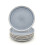 Reactive Ash Blue Glaze Dinnerware Dinner Plate 6pc Set 26.5cm 2