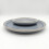 Reactive Ash Blue Glaze Dinnerware Dinner Plate 6pc Set 26.5cm 3