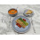 Reactive Ash Blue Glaze Dinnerware Dinner Plate 6pc Set 26.5cm 4