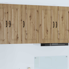 vidaXL Dishwasher Panel Kalmar Artisan Oak 40 x 31 x 80 cm