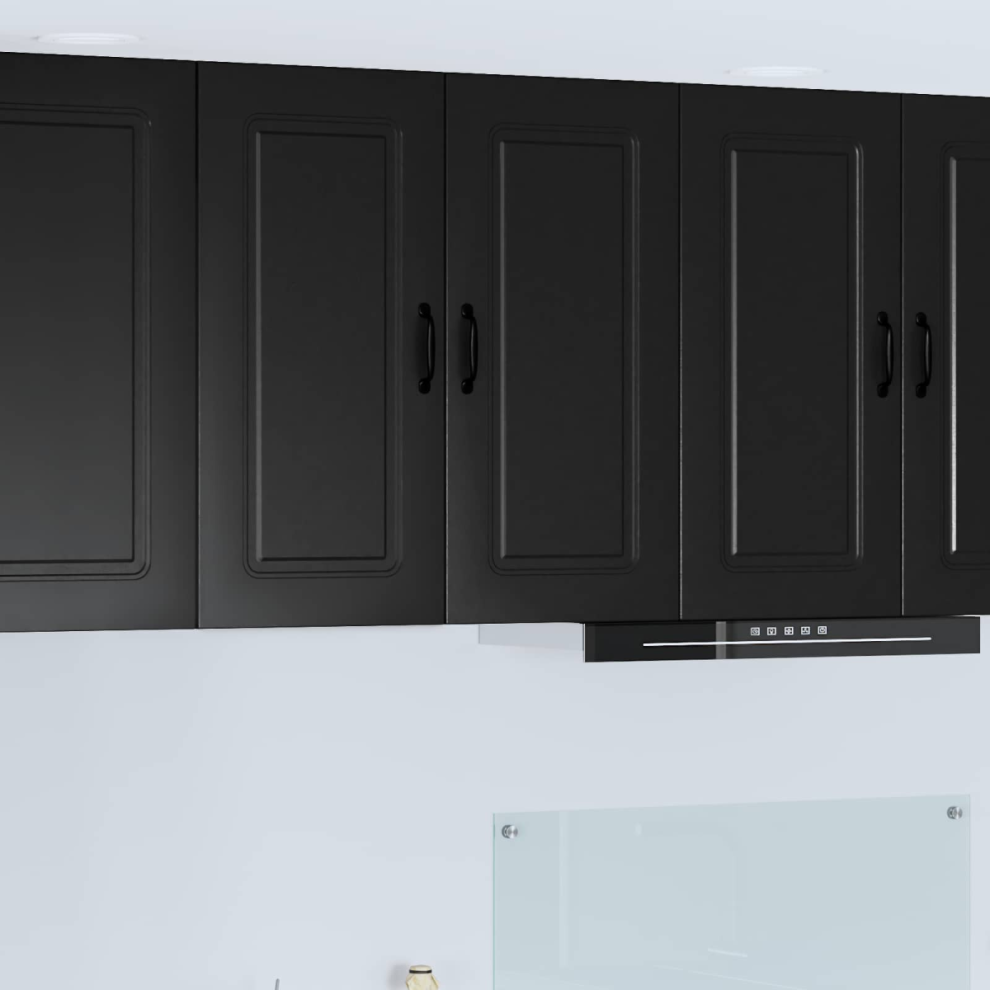 Vidaxl Dishwasher Panel Kalmar 80 X 31 X 80 Cm Engineered Wood Black