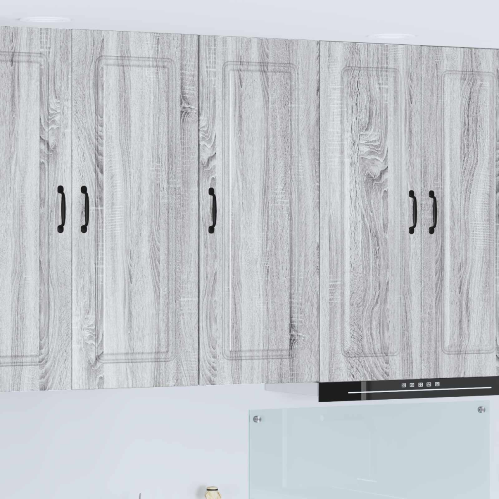 Vidaxl Dishwasher Panel Kalmar Sonoma 40 X 31 X 100 Cm Grey