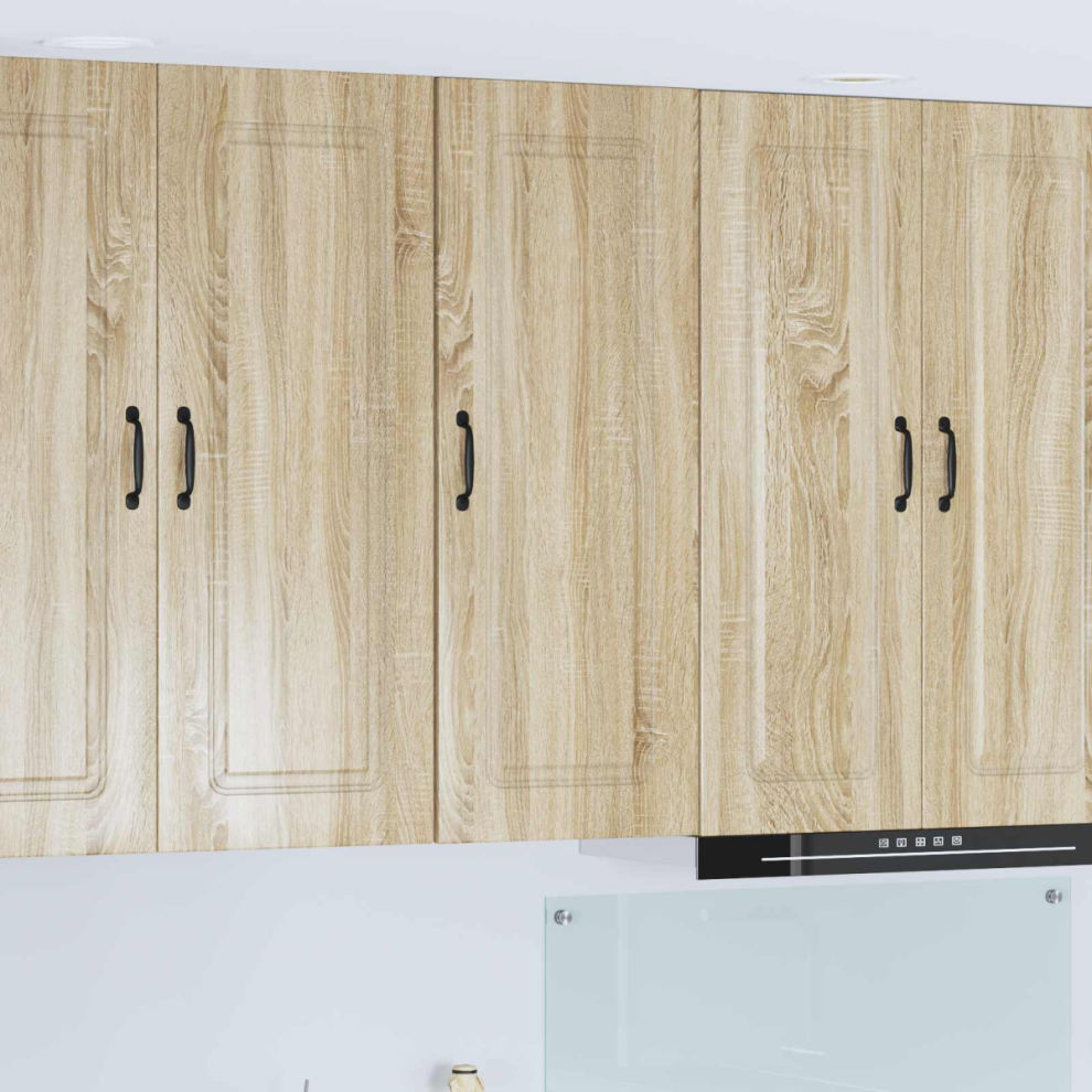 Vidaxl Dishwasher Panel Kalmar Sonoma Oak 40 X 31 X 100 Cm