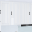 VidaXL vidaXL Dishwasher Panel Lucca High Gloss White 50 x 31 x 100 cm 1