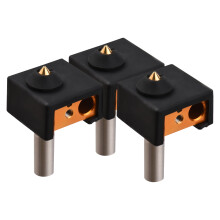 Hotend Silikon Heizblock Extruderdüsen Set mit 0,4 mm Düsenschutz Silikonabdeckung für Creality CR 10/Ender 3 Serie 3D Drucker (Upgrade Teile)