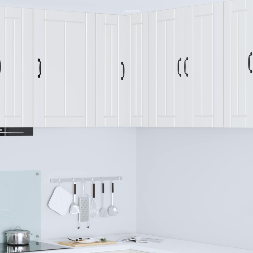Vidaxl Dishwasher Panel Lucca White 57 X 57 X 80 Cm Engineered Wood