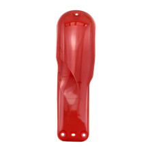(Red) Clear DIY Back Housing Cover Case for Wahl 8148 Cordless Magic Hair Clippers
