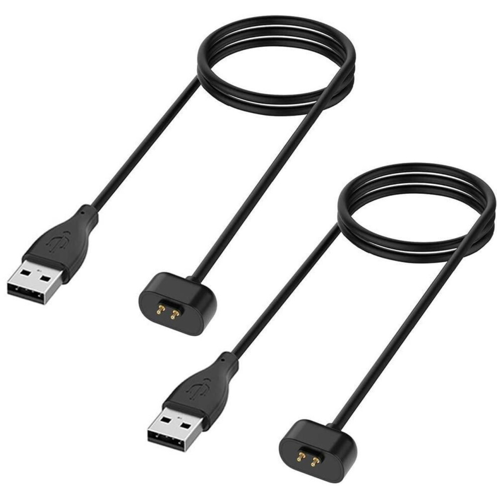 Charger For Amazfit Band 7, Replacement Usb Magnetic Charging Cable Cord Accessories For Amazfit Band 7 Fitness Tracker [2Pack - 3.3Ft/1M] 609808355673