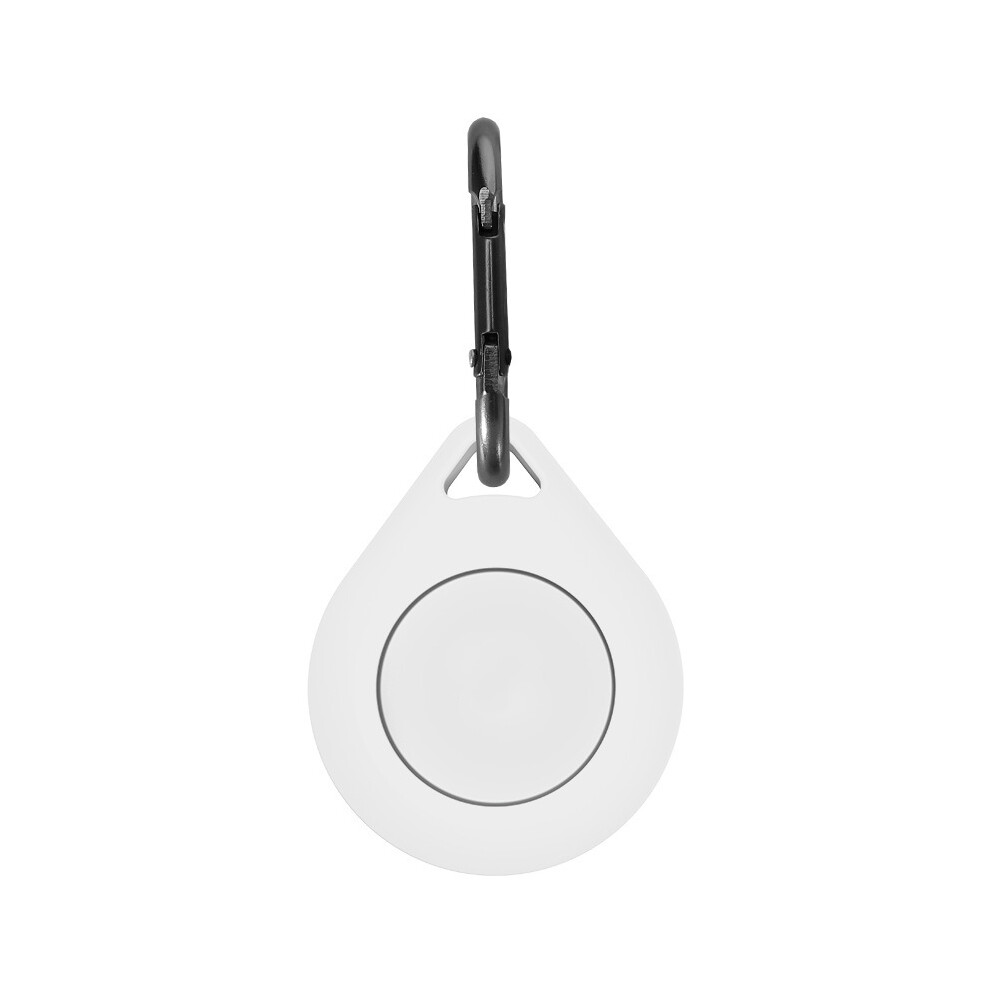 (White) For Apple Airtag Case Cover For Airtags Keychain Silicone Sleeve Shell Skin White 110691701596