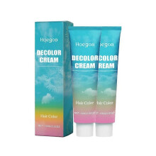 (2PCS) 1-5x Hair Bleach Cream Natural Non-Irritating Professional Long Lasting Hair Bleach 100G