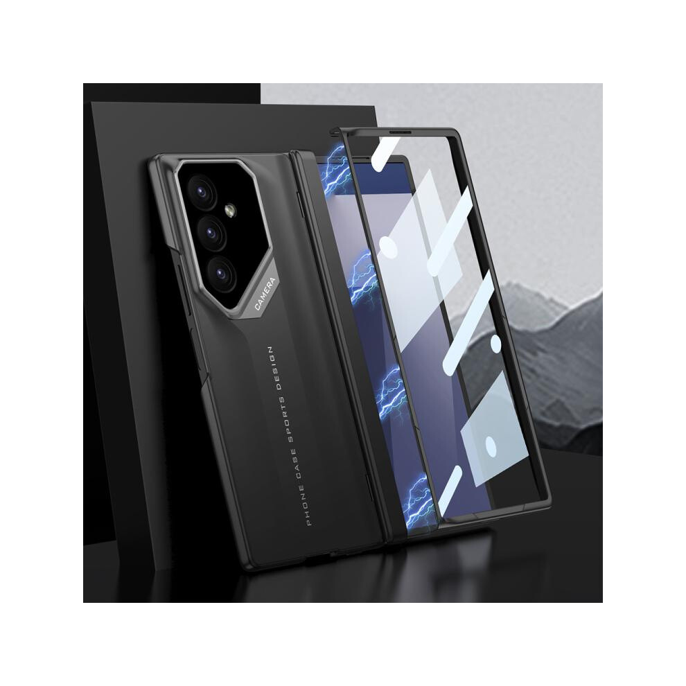 Compatible Gift Samsung Galaxy Z Fold7 5G Gkk Integrated Folding Supercar Phone Case(Black):For Samsung Galaxy Z Fold7 5G Black 335549195376