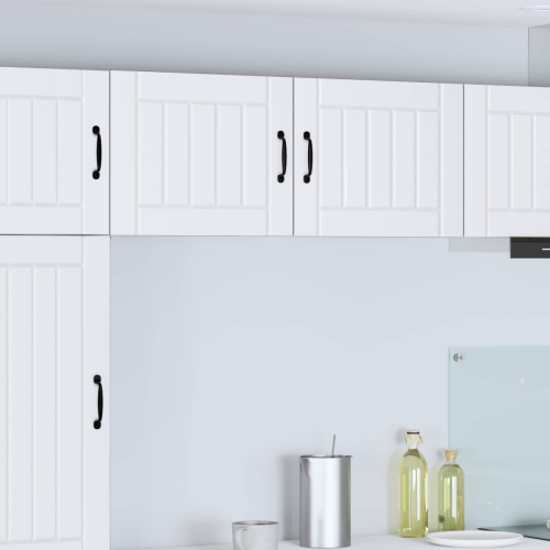 VidaXL vidaXL Dishwasher Panel Lucca 2 pcs White 50 x 31 x 40 cm