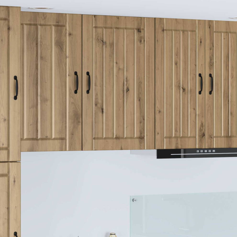 Vidaxl Dishwasher Panel Lucca Artisan Oak 50 X 31 X 80 Cm