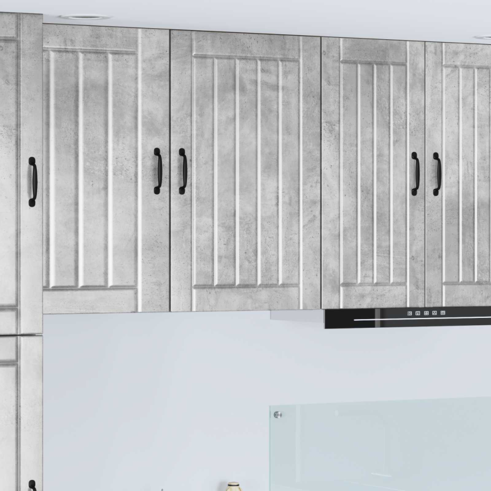 Vidaxl Dishwasher Panel Lucca Concrete 50 X 31 X 80 Cm Grey
