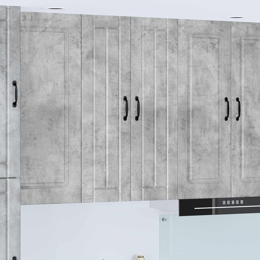 Vidaxl Dishwasher Panel Lucca Concrete 60 X 31 X 100 Cm Grey