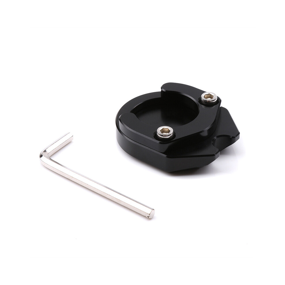 (Black) Yamaha Nmax 155 Nvx 155 Xmax 300 Extension Plate Side Stand Bracket 123643755547