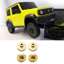 4PCS Full Metal Hexagonal Adapter Upgrade Accessories DIY for Xiaomi Jimny 1:16 RC Car