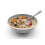 Reactive Grey Stoneware Dinnerware Set Nordic Pebble 6 Cereal Bowls 16.5cm 3