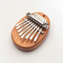 (1) 8 Key Mini Kalimba Thumb Piano With Lanyard Finger Piano Portable Marimba Musical Pendant Gift 8 Key Keyboard Musical Instrumen