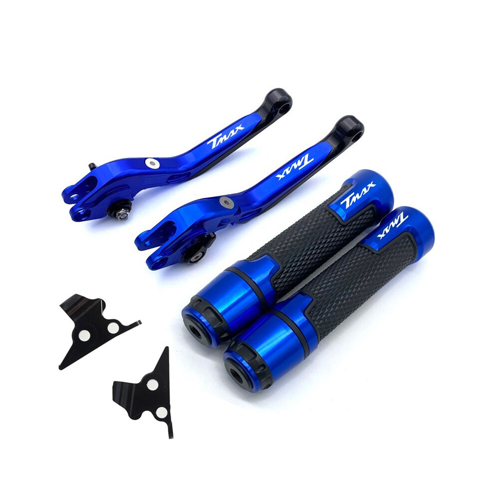 (Blue) For Yamaha Tmax 560 530 500 Brake Clutch Bullhorn Brake Grip Accessories Blue 110691657442