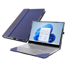 Case Cover for 14 inch HP Laptop 14-ep 14t-ep 14z-em 14-em & Hp Pavilion Laptop 14-dv 14-ec 14z-ec, PU Leather Notebook PC Sleeve Protective Bag Acces