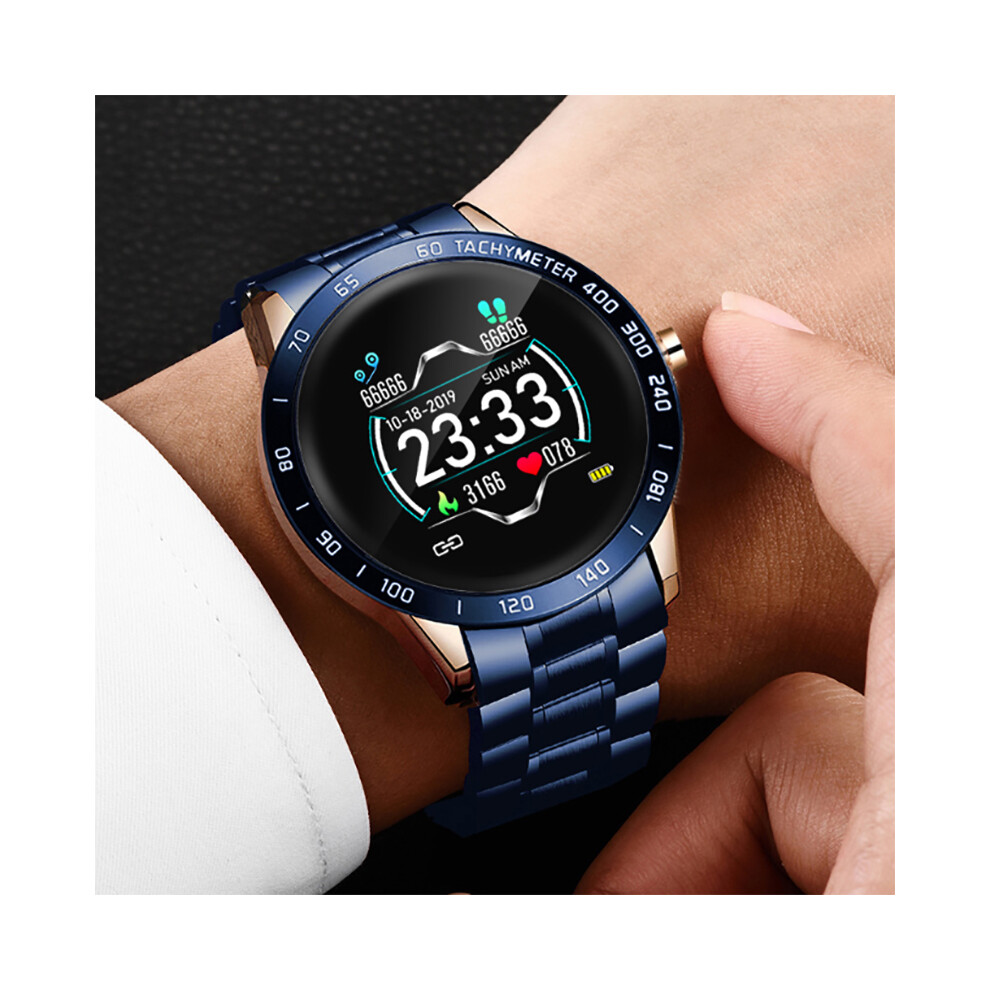Smart Watch Heart Rate Blood Pressure Monitor Activity Tracker Remote Camera Ip67 Waterproof 110691702951